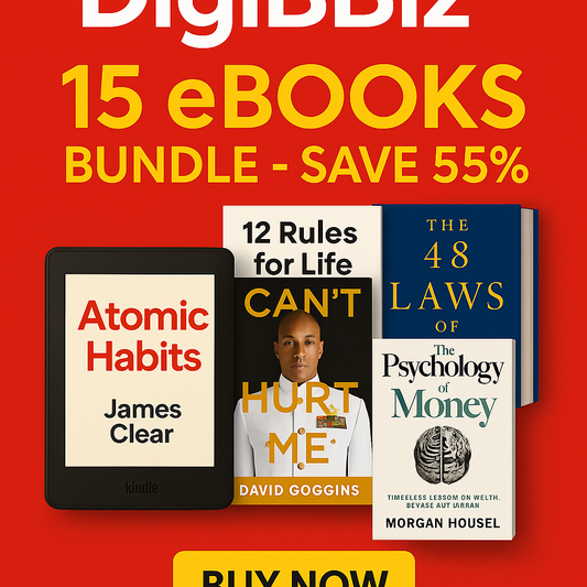 Digibbiz Launch Pack – 15 Life-Changing eBooks